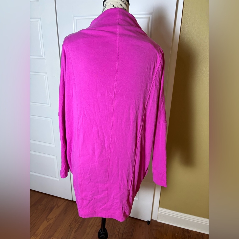 Daily Practice by Anthropologie Long-Sleeve Pink Mock-Neck Knit Mini Dress - Picture 5 of 9